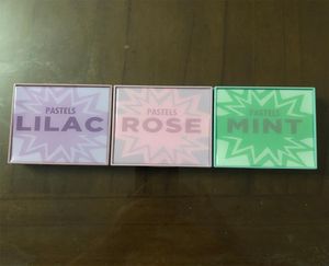 Nuevas paletas de sombras de ojos Brillo Mate Brillo Metálico Pigmentado Portátil 9 colores Pasteles Rosa Menta Lila Ojos Maquillaje Paleta 4510420