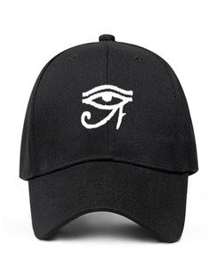 Nouveau Eye of Ra Custom non structuré papa Hat Fashion Men de golf Cap de golf Baseball Cap ajusté Hiphop Snapback Cap chapeaux Dropshippin2187790