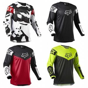 Nouveau F F Head Off Road moto VTT à manches longues T-shirt à séchage rapide pour la réduction de la vitesse dans le cyclisme