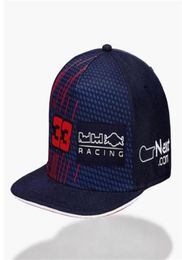 Nuovo cappello da corsa F1 Verstappen Logo completamente ricamato 33 Team Sun Hat7322304