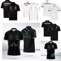 Nieuw F1 racepoloshirt zomer outdoor bodyshirts met korte mouwen van dezelfde stijl op maat