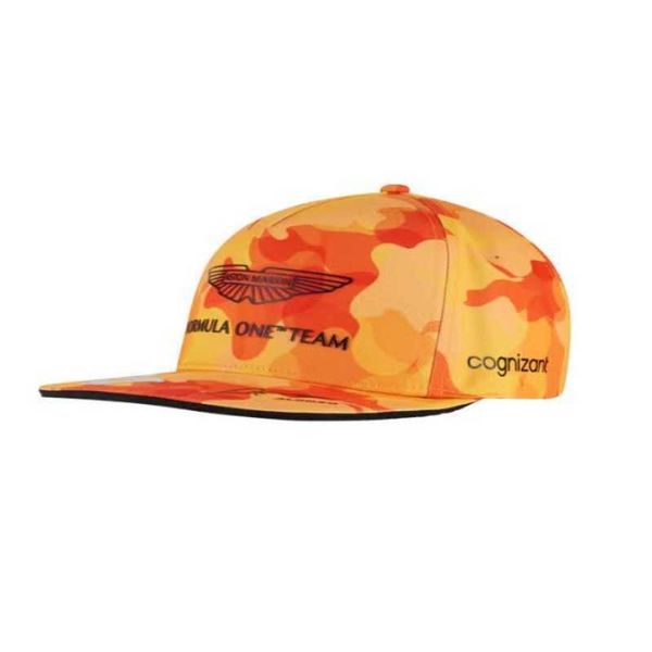 Nouveau chapeau de saison de course F1 nouveau camouflage Aston Martin casquette de baseball McLaren chapeau à bord de mer