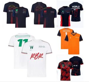 Nieuwe F1 Racing T-shirt Summer Team Korte mouwtrui dezelfde stijlaanpassing