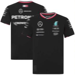 Nieuwe F1 T-shirtkleding Formule 1-fans Extreme sportliefhebbers Ademende F1-kledingtops voor heren Dames