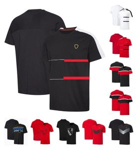 Nouveau T-shirt F1 T-shirt Fans d'équipe Fans confortable Breatte Brewable Short à manches à manches Summer Men Summer Women Fashion Sports Style T-shirts