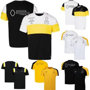 Nouveau t-shirt F1 Fan de course d'été Round couche à manches courtes Formule 1 Team T-shirt Mens and Womens Plus Taille T-shirts imprimés Jersey