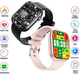 Nouveau acide urique de montre intelligente F108, lipides, pression, fréquence cardiaque, lumière rouge, oxygène sanguin et bracelet d'exercice