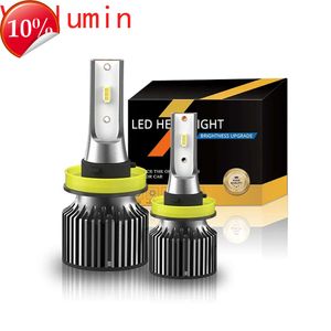 Nouveau F3 2 pièces ampoule Super lumineux projecteur H1 H4H8 H11 9005 9006 universel Led Auto phares 22W LED phare de voiture