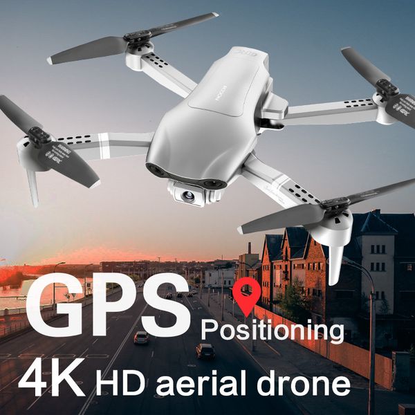 NUEVO F3 Drone GPS 4K 5G WiFi Video en vivo FPV Quadrotor Vuelo largo 25 minutos Rc Distancia 500m Drone HD Gran angular Cámara dual HD