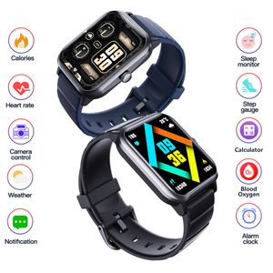 Nouveau F33 Smartwatch 1.9 Pression non invasive Température corporelle Température corporelle Light Blood Oxygène Multi exercice Bracelet