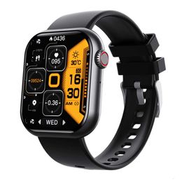 Nuevo F57 Smartwatch Bluetooth Call Rele Heart Temperatura Asistente de voz Smart Wristband Sports Sports