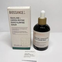 Nieuw Gezichtsolie Serum 30ml/1floz Biossance SQUALANE VC ROSE OIL 50ml/1.7floz Biossance SQUALANE COPPERPEPTIDE SNEL PLUMPING SERUM