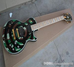 Nieuwe fabriek Custom Shop Zakk Wylde Bullseye EMG Pickups LP Electric Guitar Whole in Stock4383234