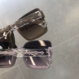 Nieuwe fabriek aangepast groothandelsmerk mode zonnebril zomer klassieke stijl anti-ultraviolet retroplaat vierkant full frame mode bril
