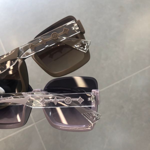 Nueva fábrica personalizada marca al por mayor gafas de sol de moda Verano Estilo clásico Anti-Ultravioleta Retro Placa Cuadrada Marco completo Gafas de moda