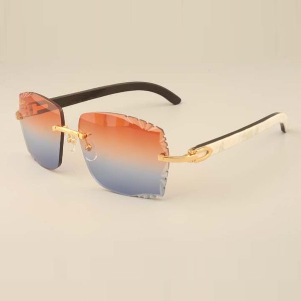 Nouvelles lunettes de soleil de mode de luxe directe 3524014 LES LENTIFS DE TRAVAGE HEURES HORNES MOLIQUES NATURELL