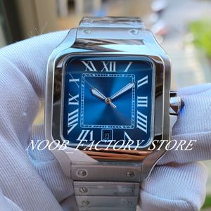 Watch of Men Classic Super Factory Quality Blue Dial Men's 100 XLTwo Tone Stainless Steel Bracelet Automatic Movement Wrist Watches Mens Sports Watch