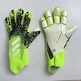 Nuevos guantes de portero de fútbol Falcon, guantes de portero de látex antideslizantes y gruesos, resistentes al desgaste, sin protección para los dedos, regalo UU