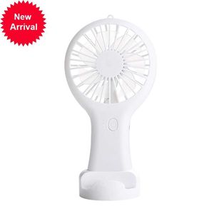 Nieuwe fan Handheld USB oplaadbare ultra-quiet draagbaar studentenkantoor mini-fan Cool Air Wind Power Outdoor Rail Cooling Fans