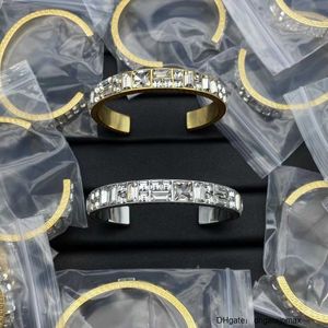 Nieuwe fan Jiamei Hoofd Volledige diamanten armband veelzijdige messing materiaalarmband