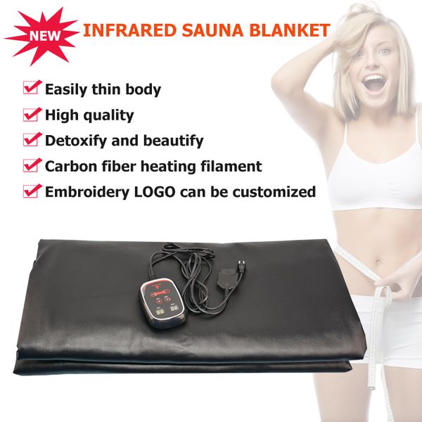 infrarouge lointain sauna couverture couverture thermique minceur enveloppement corporel portable sauna-couverture sac sapin mince machine