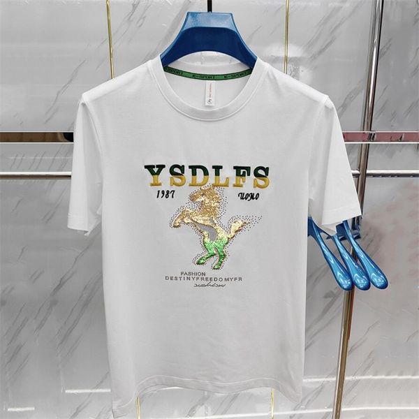 Nouvelle mode 2024 T-shirt pour hommes T-shirt T-shirt créateur de t-shirt t-shirt à manches courtes Vêtements de luxe Summer LEUTER HOT DROY LOVES LOVE VENSE