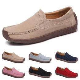 Nouvelle mode 35-42 Eur nouvelles chaussures en cuir pour femmes couleurs bonbon couvre-chaussures chaussures de sport britanniques livraison gratuite Espadrilles # vingt trois