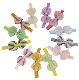 Nieuwe mode 4inch Big Bow Headband Hair Bowknot Hoofdbanden Girls Bows Head Bands Hoofdkleding Haaraccessoires