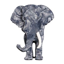Nieuwe mode acryl olifanten broches pinnen voor vrouwen mannen revers pin dieren badges Halloween handgemaakte broche feest sieraden