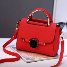 Nieuwe mode alles-in-één handtas dames mode eenvoudige crossbody tas Koreaanse versie van dames temperament schattig klein tasje