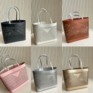 Nouveaux sacs de mode Big Totes pour femmes Sac à provisions à grande capacité Double Hand 2PCS / SET 32 cm Sac en cuir souple Bag 6 Color 7A Quality Designer Triangle Hand Sac Stock