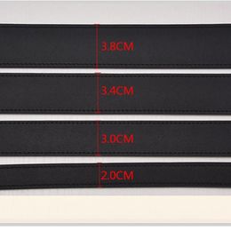 NIEUWE FASHIER BELT Dames Top Big Buckle Belts Cowhide Belts For Woman Taille Belts 2 0 cm 3 0 cm 3 4 cm 3 8 cm 7 cm breed SH230X