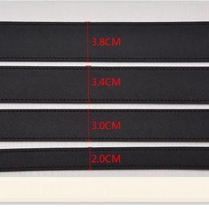 NIEUWE FASHIER BELT Dames Top Big Buckle Belts Cowhide Belts For Woman Taille Belts 2 0cm 3 0 cm 3 4 cm 3 8 cm 7cm breed SH272Y