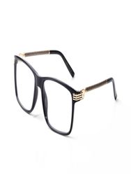 Nuevo diseño de marca de moda Gafas ópticas Lente transparente Gafas de lectura Computadora anti -radiación oculares Oculos de Sol con Box8644373