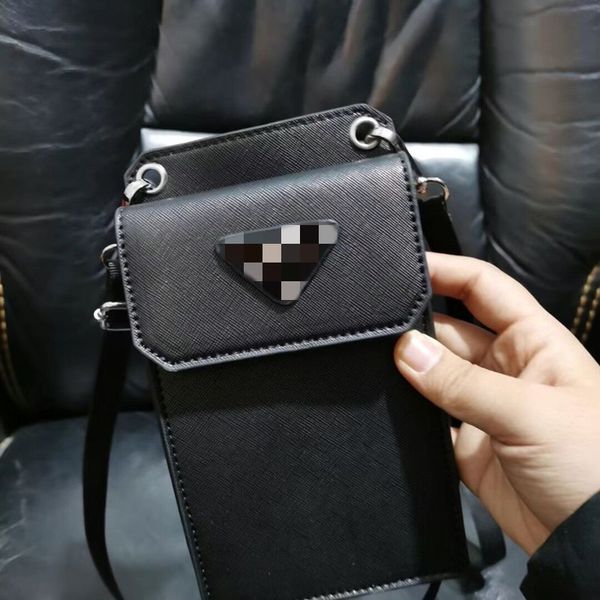 Nouvelle marque de mode sac de téléphone portable épaule bandoulière sacoches hommes et femmes changement de téléphone universel sac à la mode Mini sacs carrés