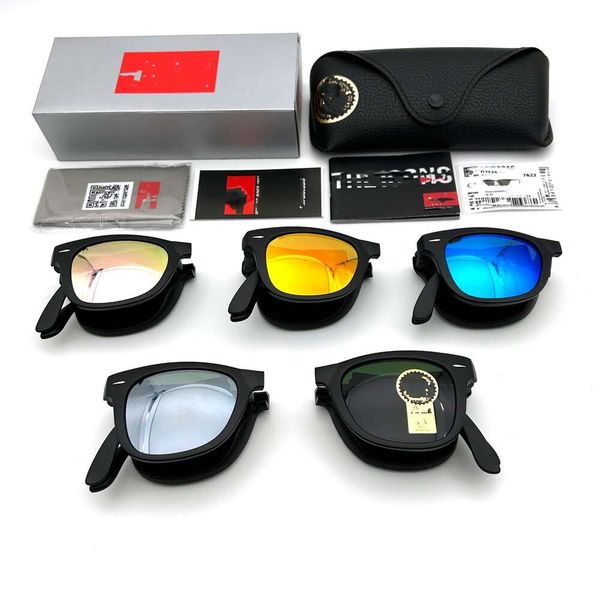 Nouvelle mode décontractée 4105 pliage pour hommes et femmes conduisant des lunettes de soleil de pêche anti UV de haute qualité