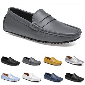 Nouvelle mode classique respirant tous les jours chaussures de printemps, d'automne et d'été chaussures pour hommes chaussures basses chaussures d'affaires à semelle souple couvrant les chaussures à semelle plate chaussures en tissu pour hommes-55