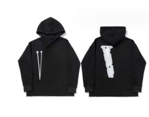 Nieuwe modekleding Klassieke hoodie met capuchon High Street hiphop hoodie met losse achterkant mannelijke herfst