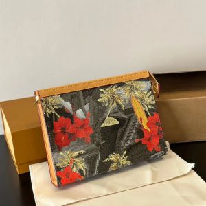 NIEUWE FASHOUDKOPPULT TACE POCHETTE WALKSEN KLUITTING TAGS Designer Woman Handtassen Crossbody Ladies Mode All-match klassieke bloemenportemonnee handtas