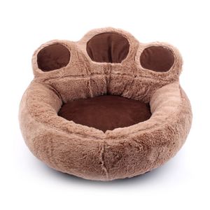 Nouveau Mode Mignon Chien Lit Réchauffant Chien Maison Chats Chiot Hiver Doux Nid Court En Peluche Canapé Coussin Maison Pet Produits