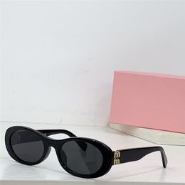 Nieuw modeontwerp Acetaat zonnebril 06Z Klein ovaal frame eenvoudige en elegante stijl veelzijdige outdoor UV400 Beschermende bril