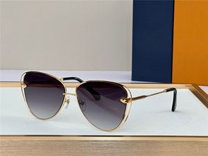 Nouveau design de mode lunettes de soleil œil de chat en forme de papillon Z1305E monture en métal simple et élégante légère et facile à porter lunettes de protection UV400 en plein air