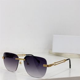 Nuevo diseño de moda Gafas de sol de forma de mariposa 40048 Templos de cuerda de doble náutica Simple y popular estilo al aire libre UV400 Eyewear