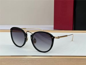 Nouveau design de mode lunettes de soleil œil de chat 0014 monture en acétate branches en métal forme polyvalente simple style populaire lunettes de protection uv400 en plein air
