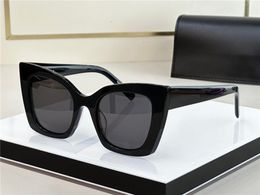 Nouveau design de mode lunettes de soleil oeil de chat 552 cadre en acétate T-show style haut de gamme populaire style extérieur uv400 lunettes de protection
