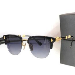 Nouveau design de mode Cat Eye Sunglasses Eva Half-Frame Simple and Popular Style polyvalent UV400 PROTECTION PROTECTIONS 232K