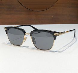 Nouveau design de mode lunettes de soleil œil de chat VERTICAL acétate exquis et cadre en métal vintage style généreux lunettes de protection uv400 extérieures polyvalentes