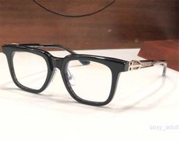 Nouveau design de mode lunettes 8127 lunettes optiques cadre carré marques complètes pour les détails style polyvalent vintage qualité supérieure avec boîte peut faire des lentilles de prescription