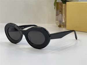 Nouveau design de mode lunettes de soleil en forme de boucle 40110U cadre en acétate style simple et avant-gardiste lunettes de protection UV400 extérieures haut de gamme