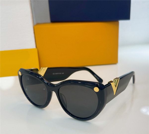 Nouveau design de mode homme et femmes lunettes de soleil Z1114 acétate oeil de chat cadre simple style populaire uv400 lunettes de protection lunettes en gros